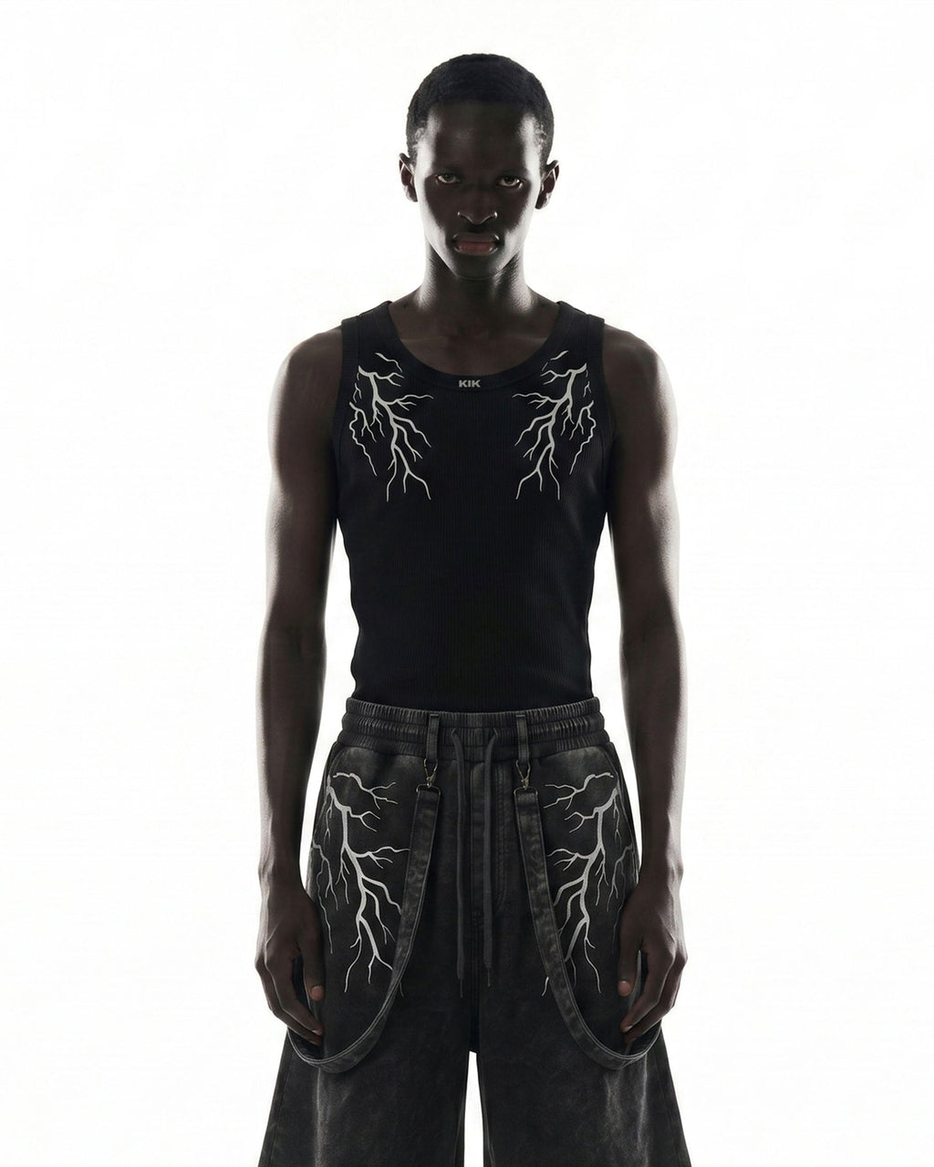 LIGHTNING Series | Street Style Ribbed Tank Top