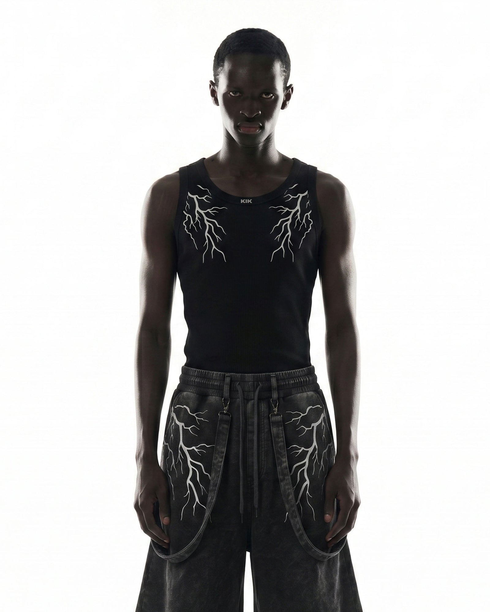 LIGHTNING Series | Street Style Ribbed Tank Top